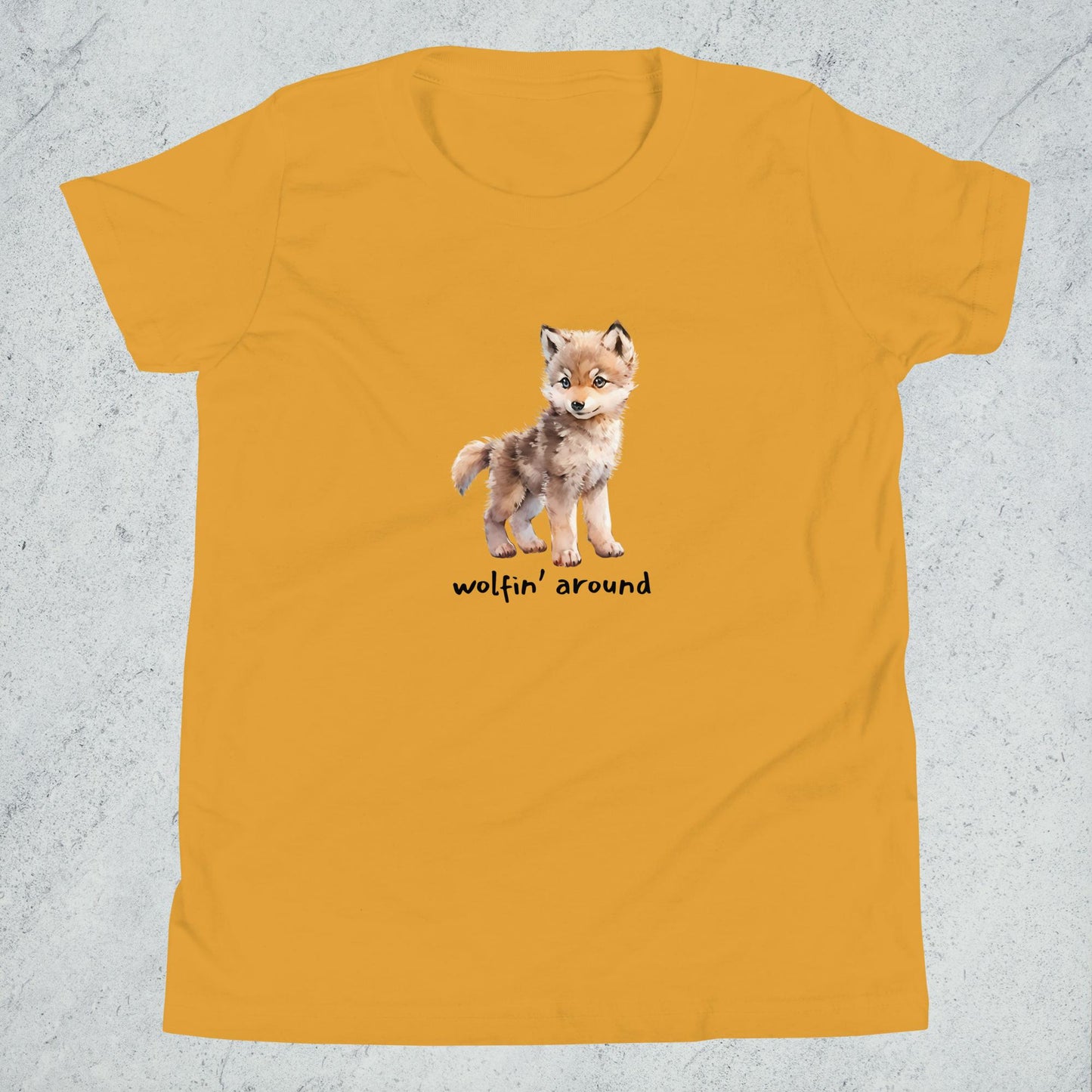 "Wolfin' Around" Kids Classic Tee