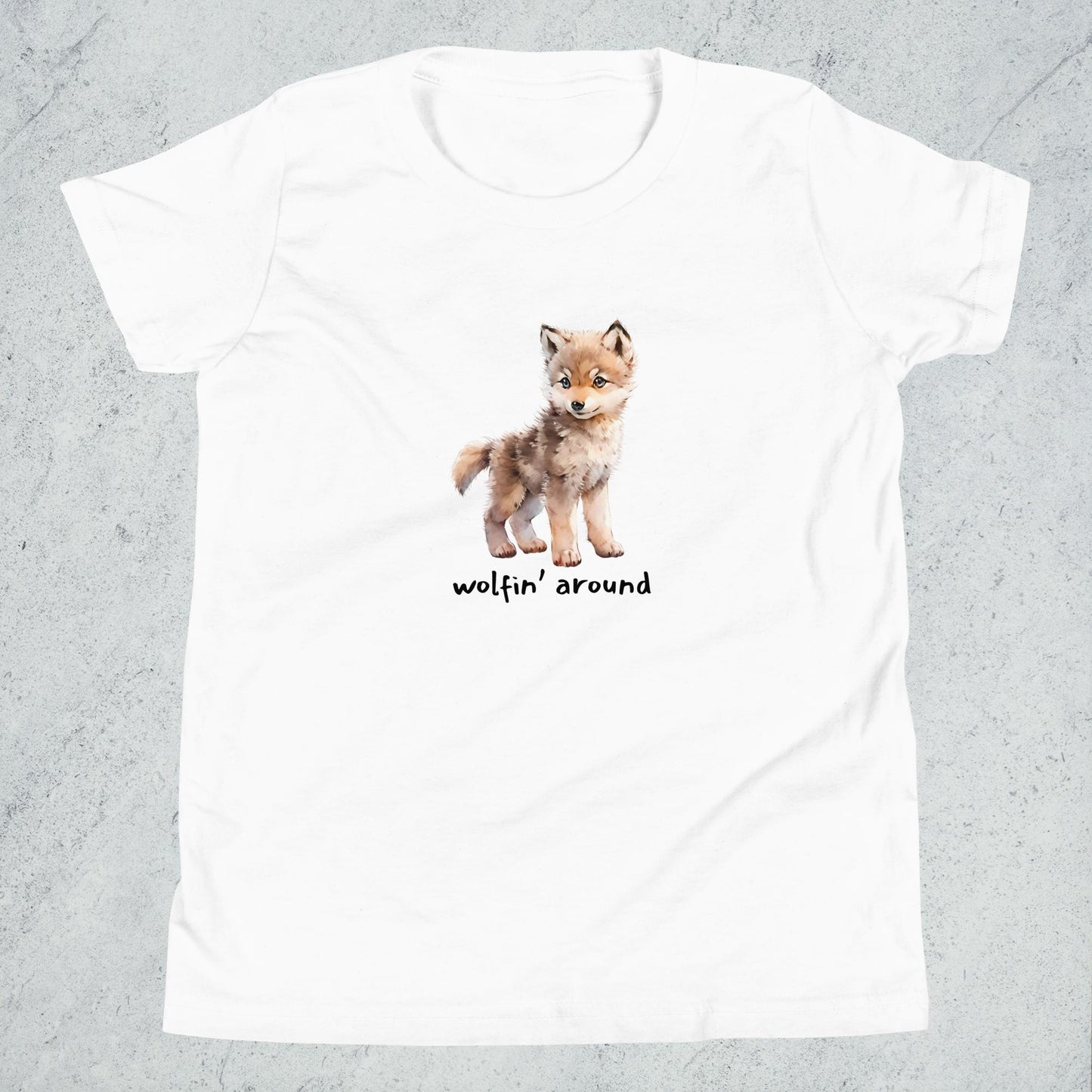 "Wolfin' Around" Kids Classic Tee
